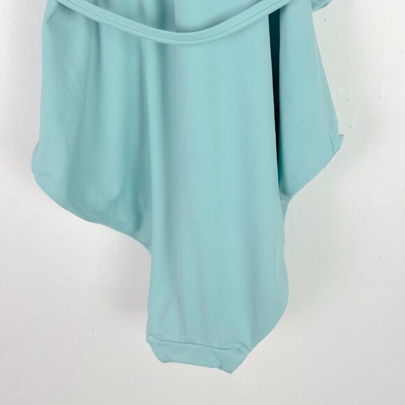 Andie Light Blue Women's One Piece Swimsuit - Picture 9 of 9